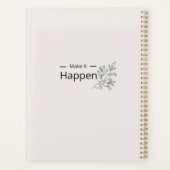 Planner プランナー手帳 (裏面)