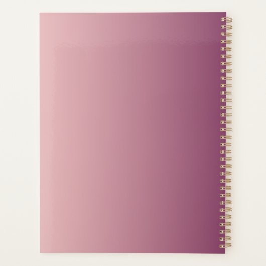 Planner プランナー手帳 (裏面)