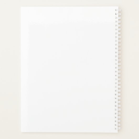 Planner プランナー手帳 (裏面)