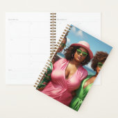 Planner |女の子の旅行でビーチ プランナー手帳 (ディスプレー)