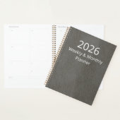 Planner 2026 Weekly and Monthly プランナー手帳 (ディスプレー)