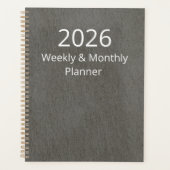 Planner 2026 Weekly and Monthly プランナー手帳 (正面)