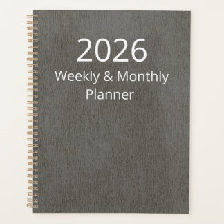 Planner 2026 Weekly and Monthly プランナー手帳