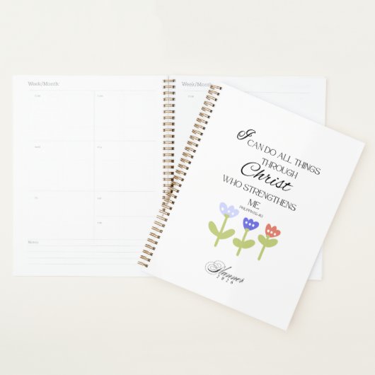 Planner 2026 With Bible Verse プランナー手帳 (ディスプレー)