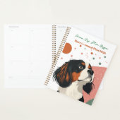 Planner For Dog Lover | King Charles Cavalier プランナー手帳 (ディスプレー)
