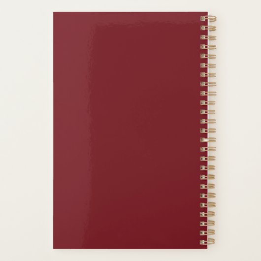 Planner for her プランナー手帳 (裏面)