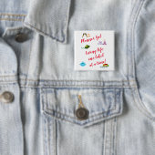 Planner Gal - ラベルひとつずつ、人生を計画的に! 缶バッジ (インサイチュ)