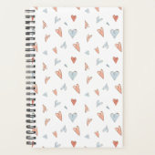 Planner - Hearts Pattern プランナー手帳 (正面)