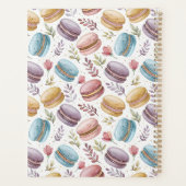 Planner Modern Personalized Macaroon Desserts プランナー手帳 (裏面)