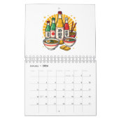 Planner Notebook Calendar カレンダー (1月 2026)