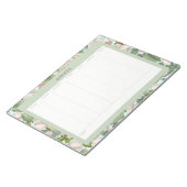 Planner semanal Magnolias ノートパッド (アングル)