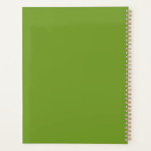 Planner with a motivational text プランナー手帳 (裏面)