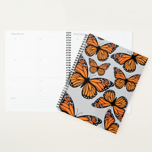 Planner with Monarch Butterflies プランナー手帳 (ディスプレー)