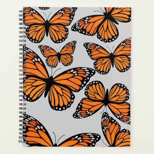 Planner with Monarch Butterflies プランナー手帳 (正面)