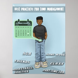 Planning and Time Management (Matte) ポスター