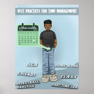 Planning and Time Management (Matte) ポスター
