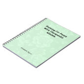 Planning For Peace with Therapeutic Wisdom ノートブック (左側)