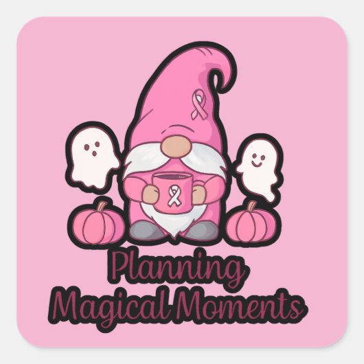 Planning Magical Moments Gnome スクエアシール (正面)