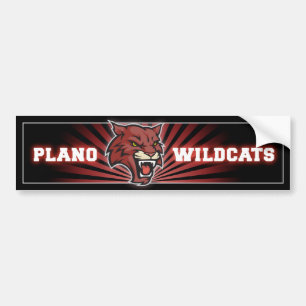 Planoの山猫のバンパーステッカー バンパーステッカー