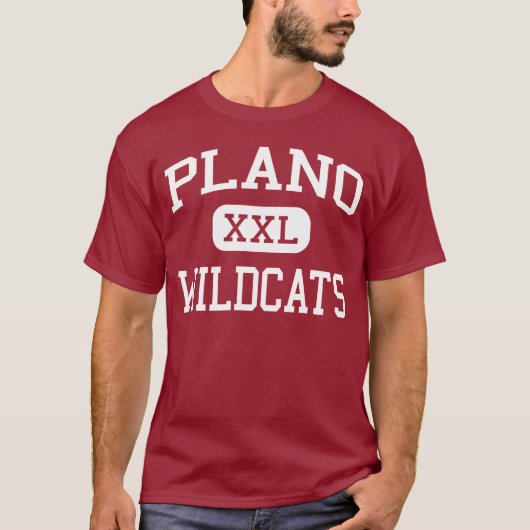 Plano -山猫-先輩- Planoテキサス州 Tシャツ (正面)
