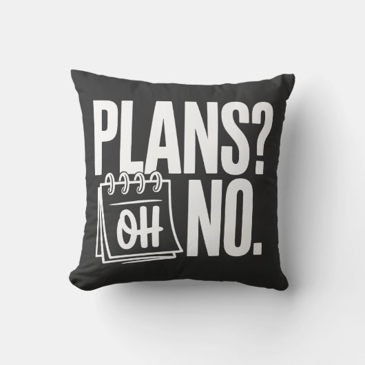 Plans - Oh No クッション (正面)