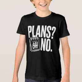 Plans - Oh No トライブレンドTシャツ