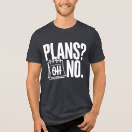 Plans - Oh No トライブレンドTシャツ