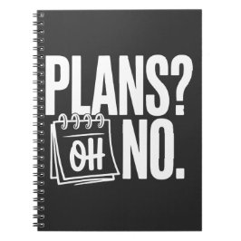 Plans - Oh No ノートブック