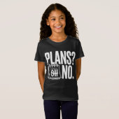 Plans - Oh No Tシャツ (正面フル)