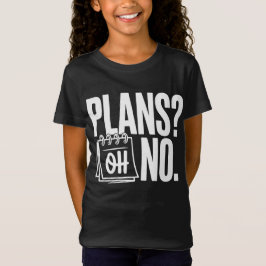 Plans - Oh No Tシャツ