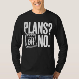 Plans - Oh No Tシャツ