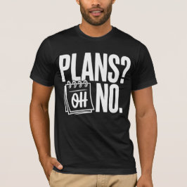 Plans - Oh No Tシャツ