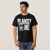 Plans - Oh No Tシャツ (正面フル)