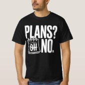 Plans - Oh No Tシャツ (正面)