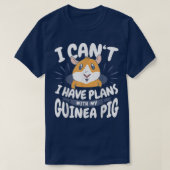Plans With My Guinea Pig Tシャツ (デザイン正面)