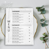 Plant モダン Leaf Black & White Restaurantメニュー