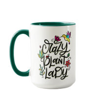 Plant 熱狂する Lady、手で書いた