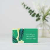 Plant Abstract Home Design  名刺 (スタンド正面)