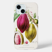 plant antique flower Case-Mate iPhoneケース (裏面)