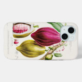 plant antique flower Case-Mate iPhoneケース (裏面 (横))