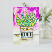 Plant Art 招待状 (スタンド正面)