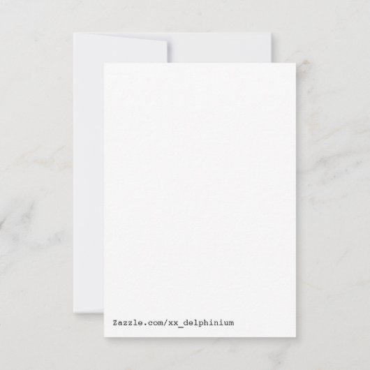 Plant Art 招待状 (裏面)