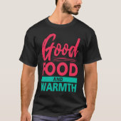 Plant Based Food Good Mood Go Vegan Tシャツ (正面)