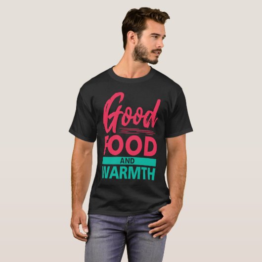 Plant Based Food  Good Mood Go Vegan Tシャツ (正面フル)