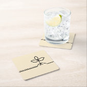 Plant Coaster スクエアペーパーコースター (インサイチュ)