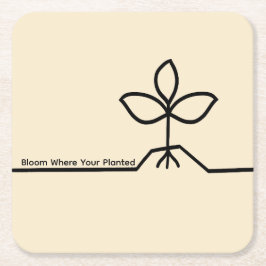 Plant Coaster スクエアペーパーコースター