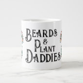 Plant Daddy and Beards Jumbo Mug ジャンボコーヒーマグカップ (正面)