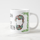 Plant Daddy and Beards Jumbo Mug ジャンボコーヒーマグカップ (右)