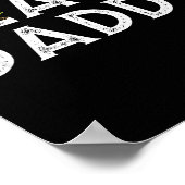 Plant Daddy Funny Landscang, Gardening, Or Mowing  ポスター (角)