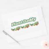 Plant Daddy Vinyl Sticker 長方形シール (封筒)